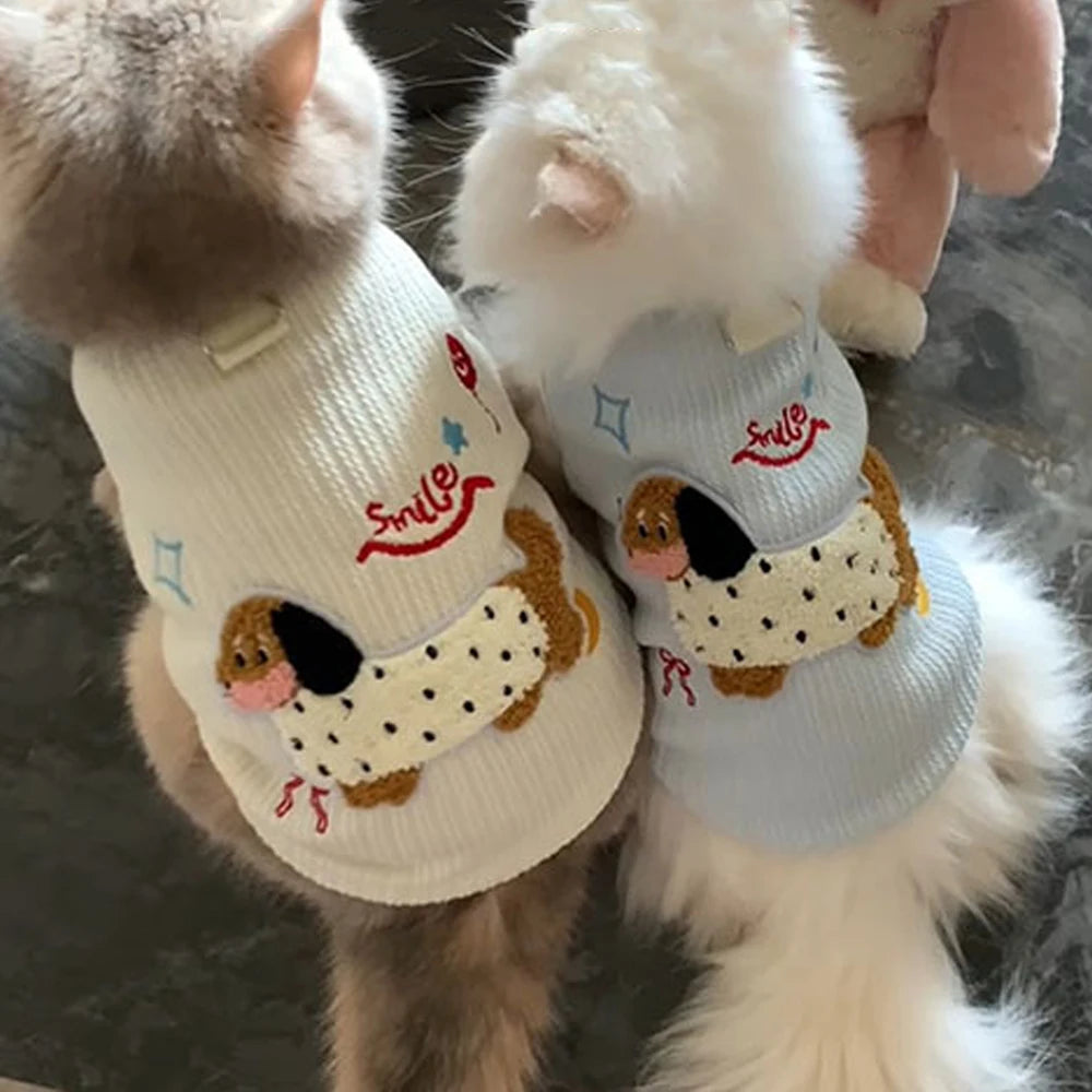 Camiseta para Pets | Leve, Respirável e Confortável para Dias Quentes