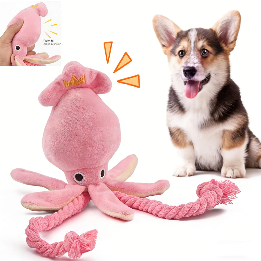 Brinquedo Polvo para Pets | Diversão, Limpeza dos Dentes e Alívio do Estresse