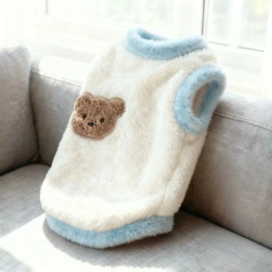 Roupa de Inverno para Pets | Moletom de Ursinho Super Confortável