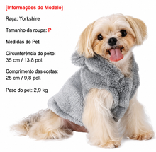 Moletom Quentinho para Cachorros | Estilo Coelhinho Super Fofo