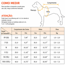 Pijama para Cachorros e Gatos | Macacão Quentinho Super Fofo