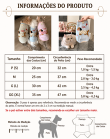 Camiseta para Pets | Leve, Respirável e Confortável para Dias Quentes