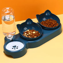 Comedouro e Bebedouro 3 em 1 para Pets | Design Inclinado e Água Automática