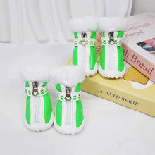 Botinhas para Cães Impermeáveis e Antiderrapantes | Proteção Contra Frio, Chuva e Sujeira (Kit com 4)