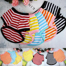 Camiseta Listrada para Pets | Roupa Leve e Confortável