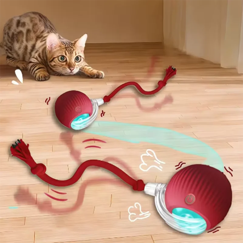 Brinquedo Interativo Automático para Pets | Mantém seu Pet Ativo e Divertido