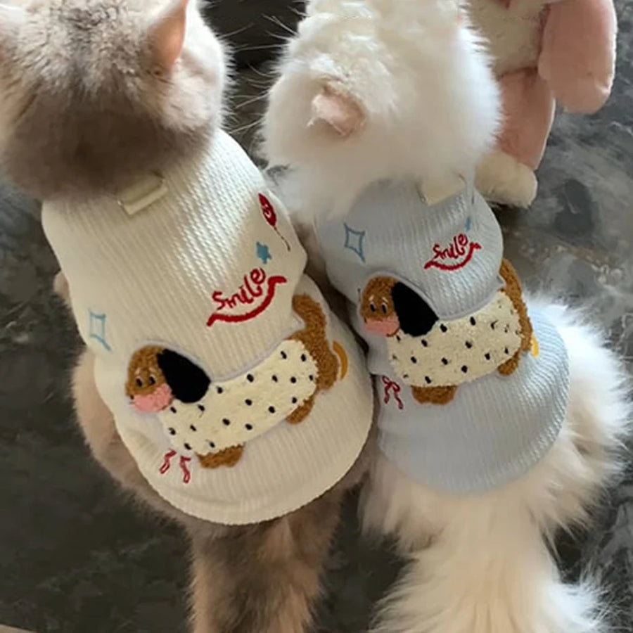 Camiseta para Pets | Leve, Respirável e Confortável para Dias Quentes