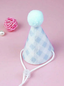 Kit de Aniversário para Cães e Gatos | Chapéu + Bandana Ajustável