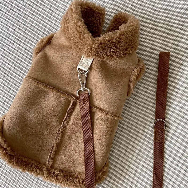 Colete Fleece para Cachorros | Conforto e Proteção Contra o Frio