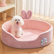 Cama para Cachorros e Gatos | Macia, Lavável e Ideal para Todas as Estações