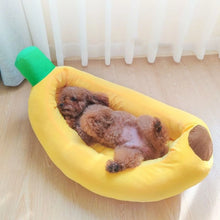 Caminha em Formato de Banana para Cachorros | Macia e Confortável