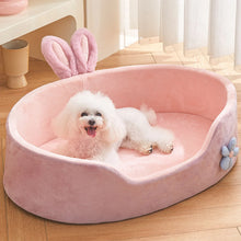 Cama para Cachorros e Gatos | Macia, Lavável e Ideal para Todas as Estações