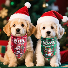 Bandanas de Natal para Cães e Gatos | Kit com 2 Unidades