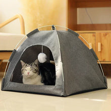 Caminha Casinha para Gatos e Cachorros | Estilo Tenda Confortável