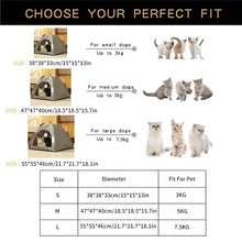 Caminha Casinha para Gatos e Cachorros | Estilo Tenda Confortável