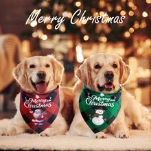 Bandanas de Natal para Cães e Gatos | Kit com 2 Unidades