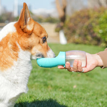 Garrafa Portátil com Bebedouro para Pets (300ml) | Praticidade em Passeios e Viagens
