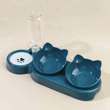 Comedouro e Bebedouro 3 em 1 para Pets | Design Inclinado e Água Automática