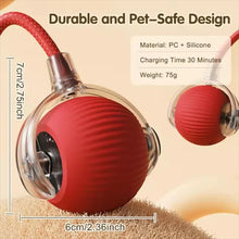 Brinquedo Interativo para Pets | Bola com Corda que Estimula seu Pet