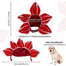 Fantasia de Terror para Pets Cosplay | Tiara Floral Assustadora para Halloween DemonDog