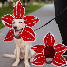 Fantasia de Terror para Pets Cosplay | Tiara Floral Assustadora para Halloween DemonDog