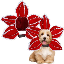 Fantasia de Terror para Pets Cosplay | Tiara Floral Assustadora para Halloween DemonDog