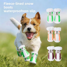 Botinhas para Cães Impermeáveis e Antiderrapantes | Proteção Contra Frio, Chuva e Sujeira (Kit com 4)